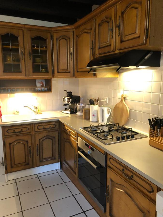 Gite A La Ferme Chaleureux Avec Cheminee Preveranges Luaran gambar